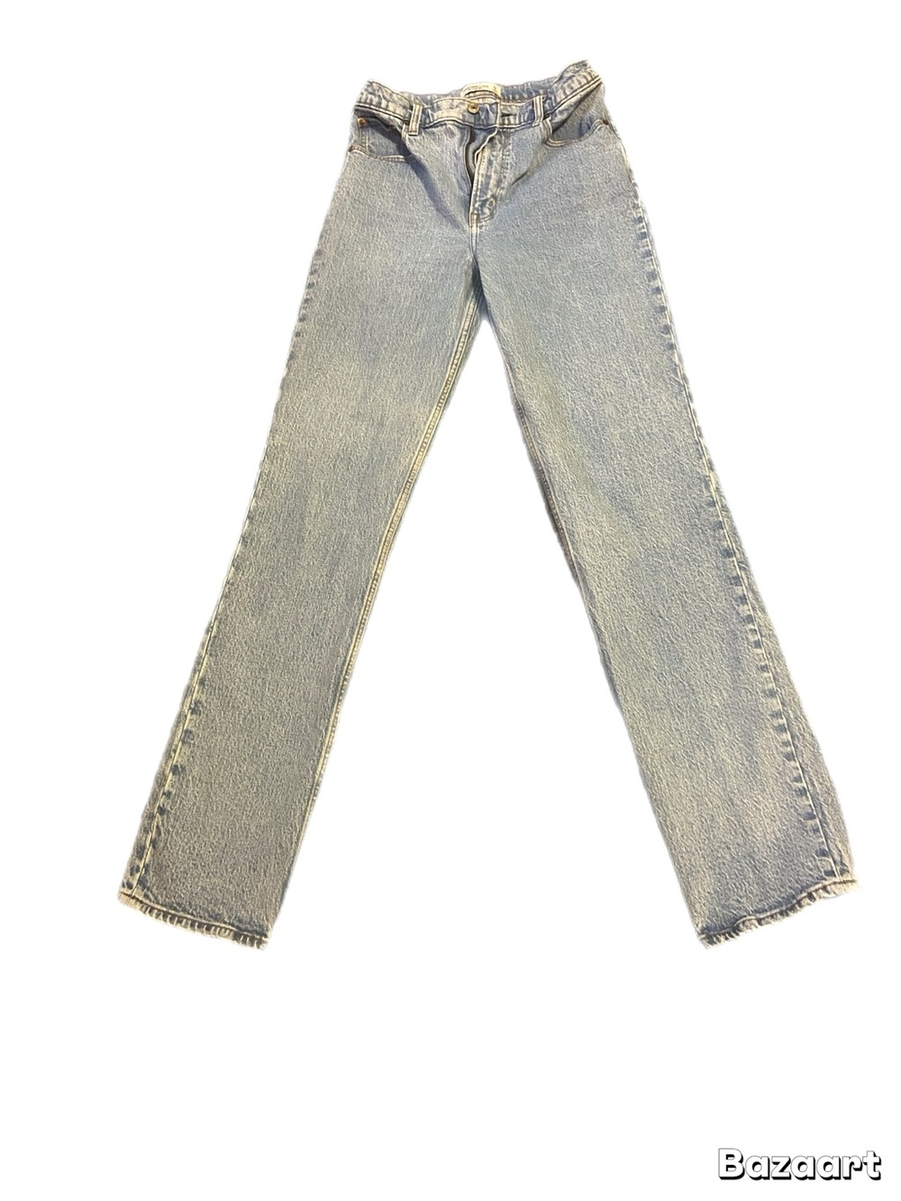 Abercrombie & Fitch Straight Leg Jeans - Light Blue